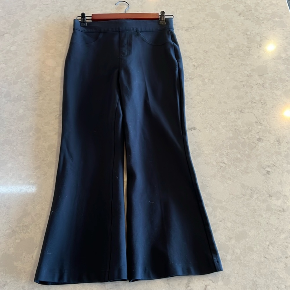 Spanx black dress ankle / capri pants small